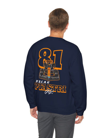 Oscar Piastri, F1 Racing Driver, Grand Prix, Formula One Sweatshirt  (Two Side)