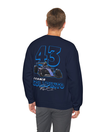 Franco Colapinto, F1 Racing Driver, Grand Prix, Formula One Sweatshirt  (Two Side)