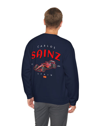 Carlos Sainz, F1 Racing Driver, Grand Prix, Formula One Sweatshirt  (Two Side)