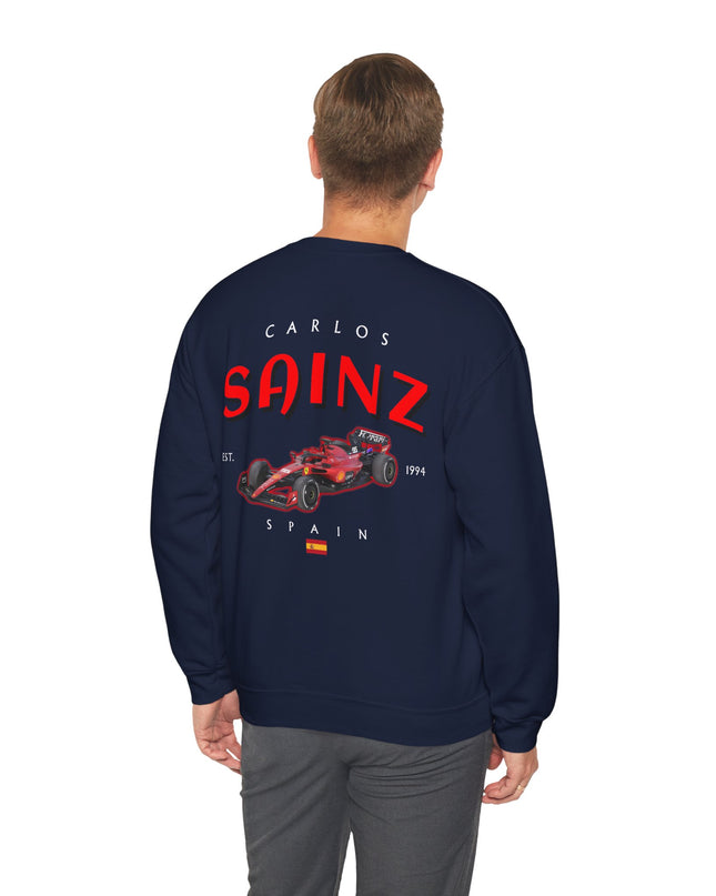 Carlos Sainz, F1 Racing Driver, Grand Prix, Formula One Sweatshirt  (Two Side)