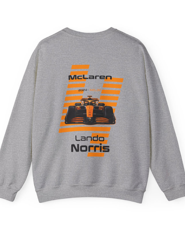 Lando Norris, F1 Racing Driver, Grand Prix, Formula One Sweatshirt  (Two Side)