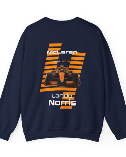 Lando Norris, F1 Racing Driver, Grand Prix, Formula One Sweatshirt  (Two Side)