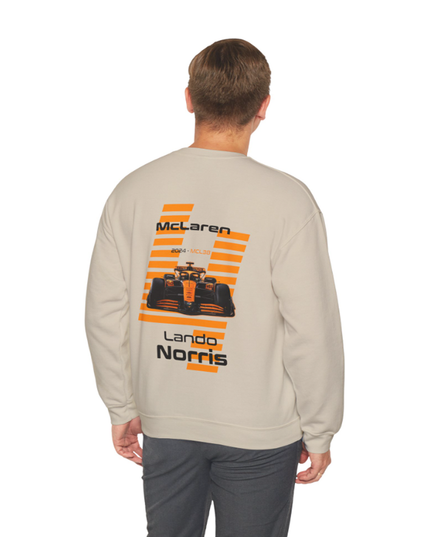 Lando Norris, F1 Racing Driver, Grand Prix, Formula One Sweatshirt  (Two Side)