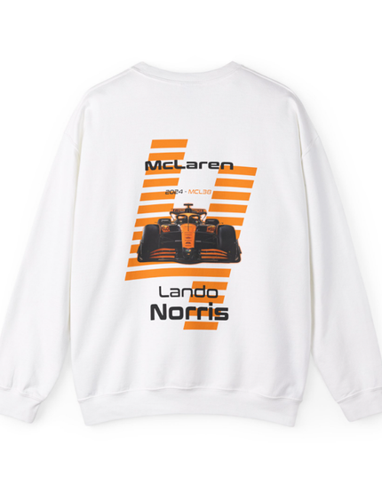 Lando Norris, F1 Racing Driver, Grand Prix, Formula One Sweatshirt  (Two Side)